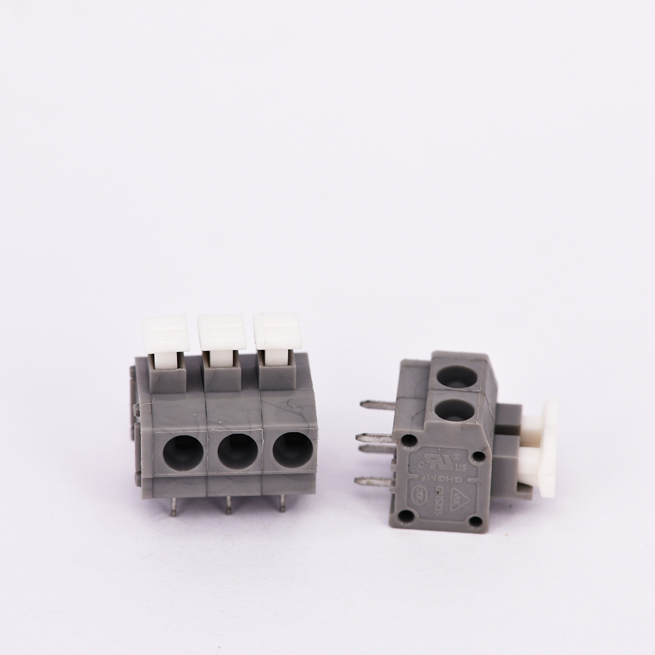 GH5235 PCB terminal block; push-button; Pin spacing 5.0 mm; Push-in connector
