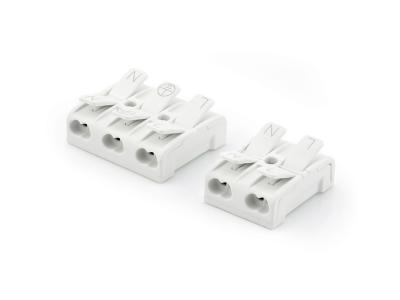 GH5903 PCB terminal block; push-button; Pin spacing 10 mm; 3-5 pole; Push-in connector